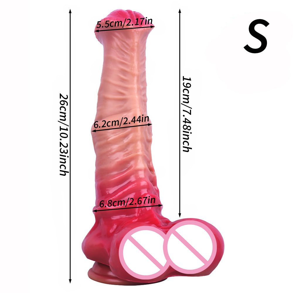 Exotic Horse Dildo Butt Plug - Huge Monster Dildos Silicone Vagina Anal Sex Toys