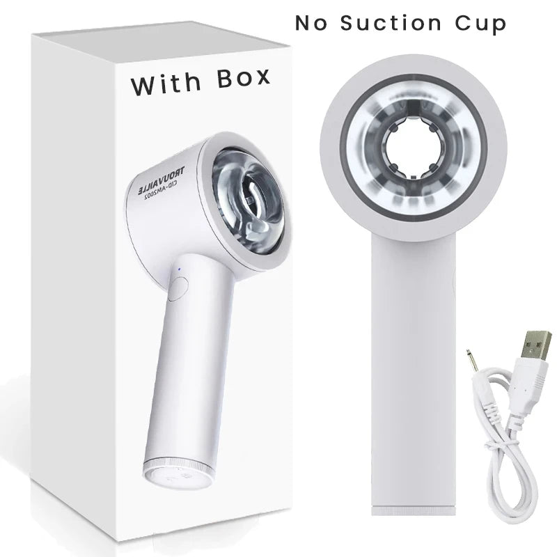 Haartrockner Männlicher Masturbator Adult Stroker - Kraftvolles Stoßen Pussy Sleeve Männliches Sexspielzeug