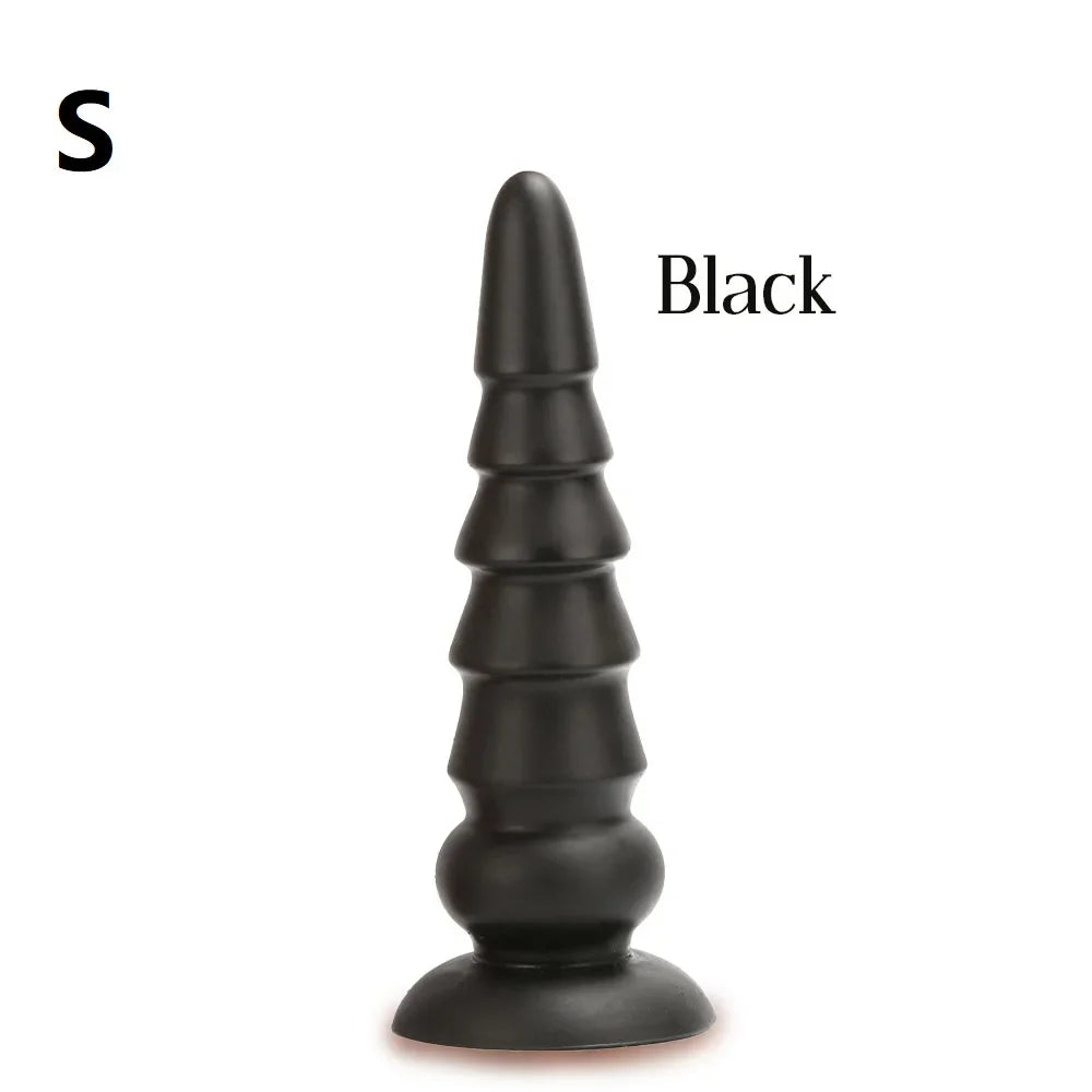 Analdildo aus Silikon – Exotischer konischer Analdilatator, G-Punkt-Prostatamassagegerät