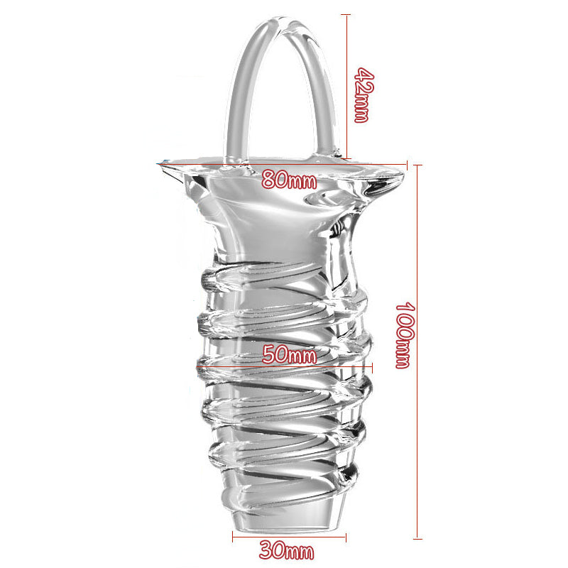 Agrandisseur de pénis à manchon Jelly Cock - Anneau de pénis retarde l'éjaculation Préservatif Sex Toy pour hommes
