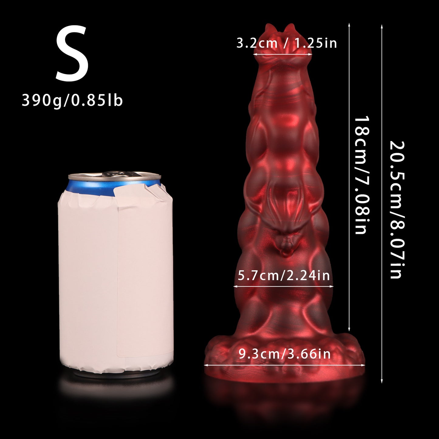 Dragon Gode Butt Plug - Monsterdildo Silicone Tentacule Anal Sex Toy pour Hommes Femmes