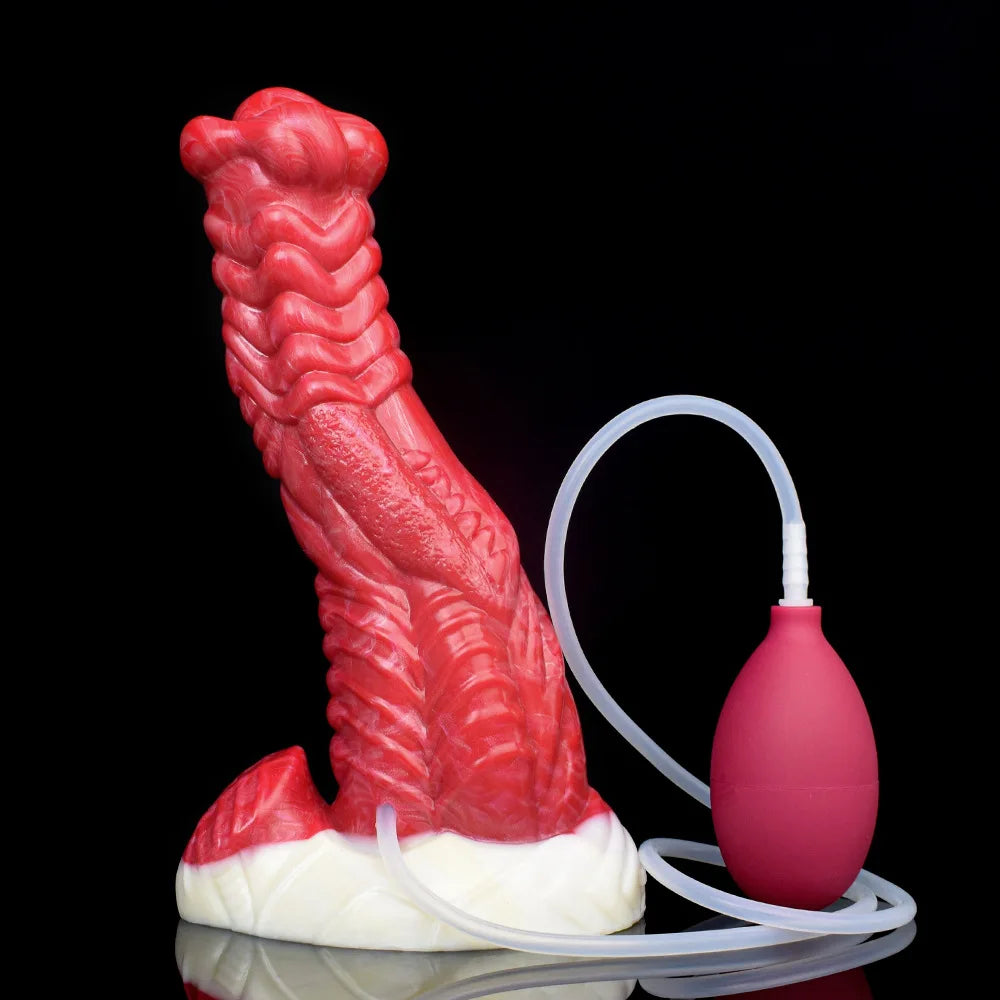 Godemiché monstre à Jet d'eau, Plug Anal en Silicone, jouets sexuels féminins