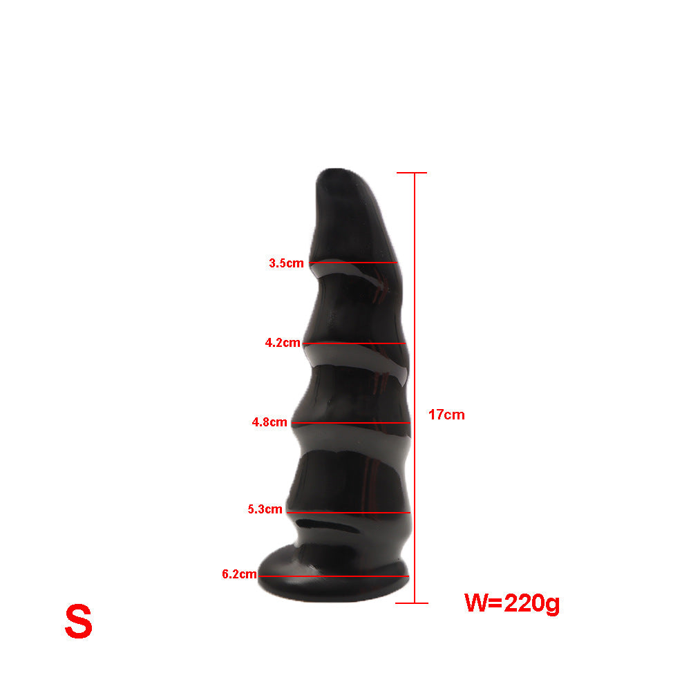 Gode anal ondulé exotique Butt Plug - Godes à ventouse Dilatateur anal vaginal Sex Toys Shop