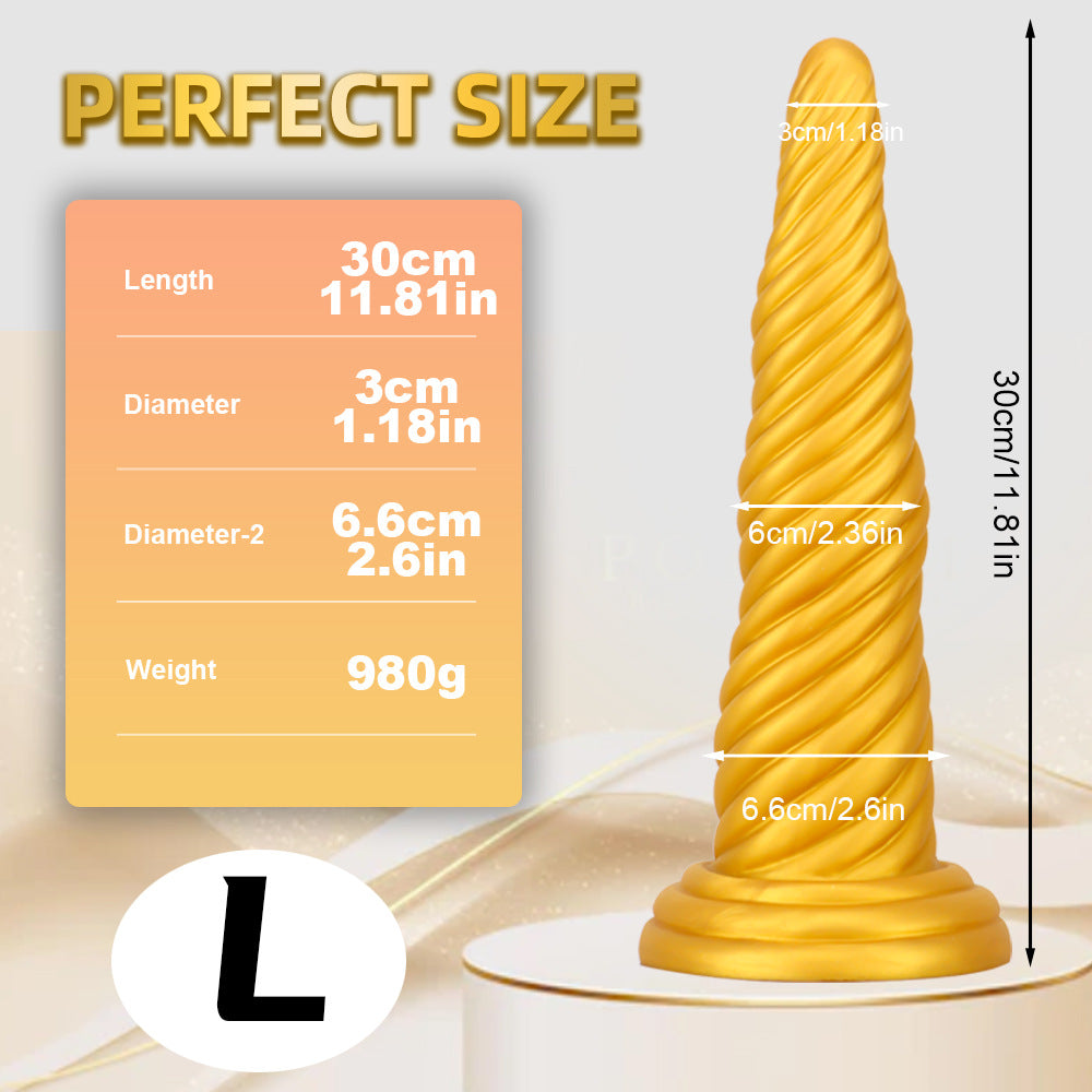 Fantasy Fist Analdildo Butt Plug - Exotischer Monsterdildo Vaginaler Prostatamassager aus Silikon