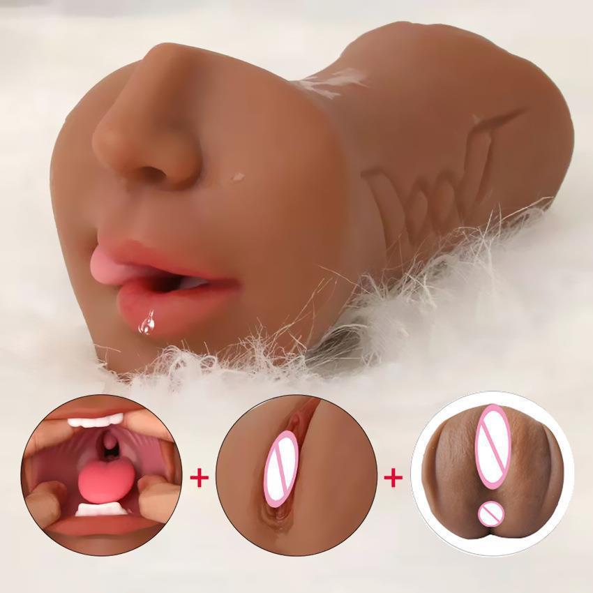 Oral Sex Pocket Pussy Masturbation Cup - Realistic Mouth Penis Masturb Domlust Oral Sex Pocket Pussy Masturbation Cup - Realistic Mouth Penis Masturb Domlust