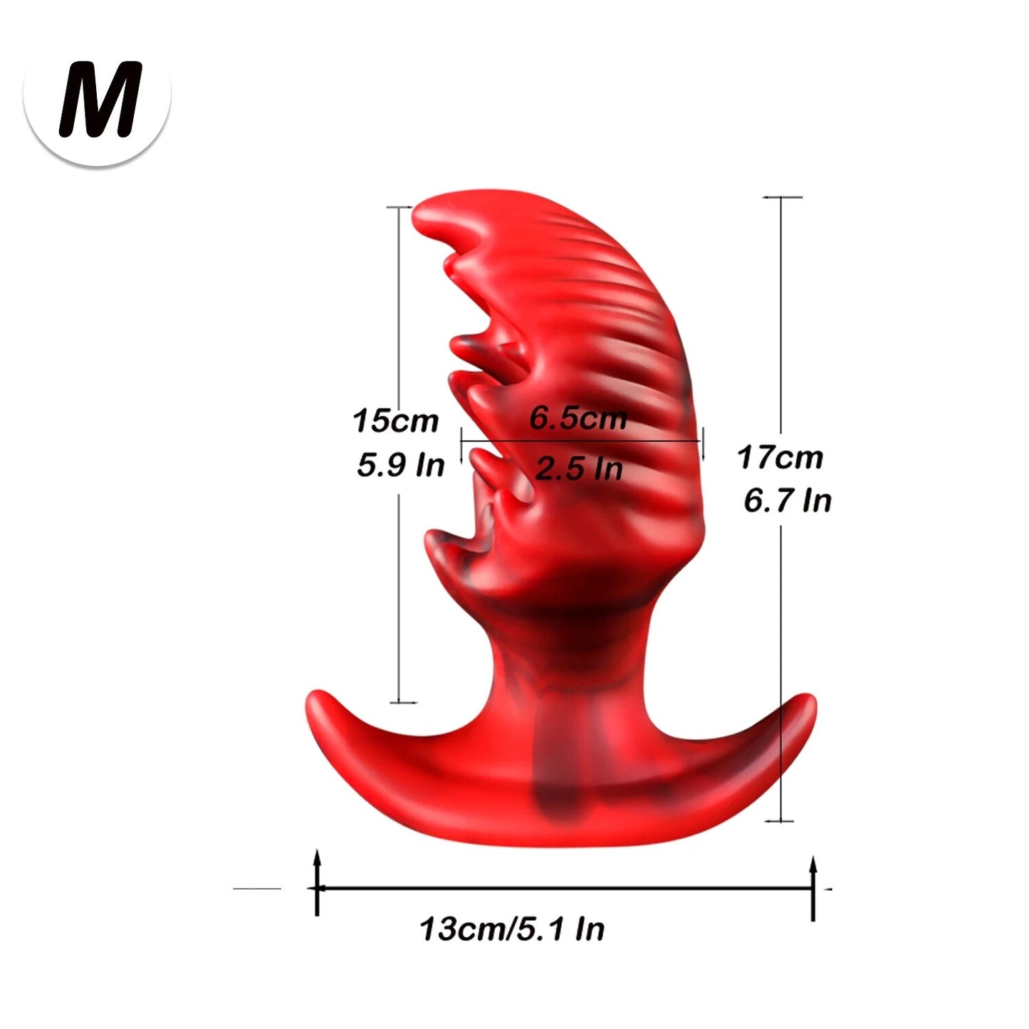 Exotic Monster Dildos Butt Plug - Fantasy Knotted Anal Dilator Vagina Prostate Massager