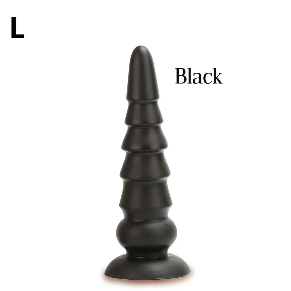 Analdildo aus Silikon – Exotischer konischer Analdilatator, G-Punkt-Prostatamassagegerät