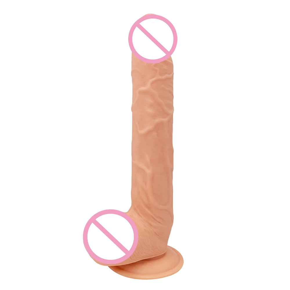 12 Zoll langer Dildo Butt Plug – realistische Dildos Vagina Prostata-Massagegerät