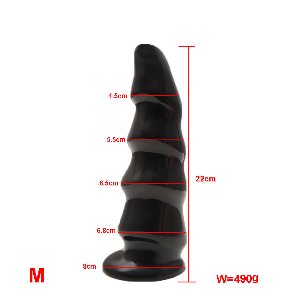 Gode anal ondulé exotique Butt Plug - Godes à ventouse Dilatateur anal vaginal Sex Toys Shop