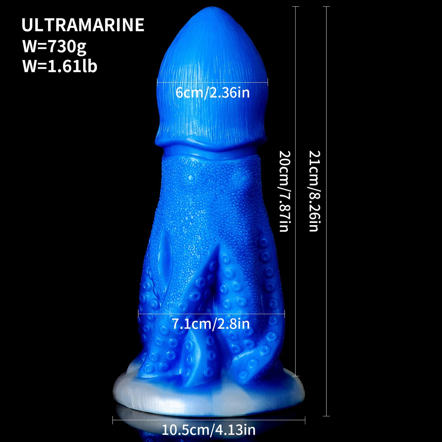 Realistic Octopus Monster Dildo Butt Plug - Big Suction Cup Silicone Alien Dildos Sex Toy