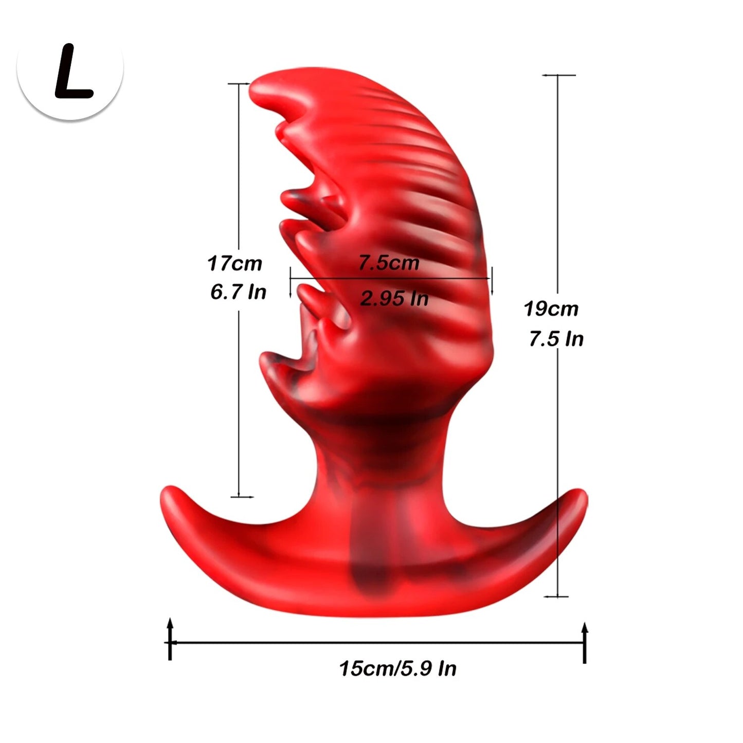 Exotic Monster Dildos Butt Plug - Fantasy Knotted Anal Dilator Vagina Prostate Massager