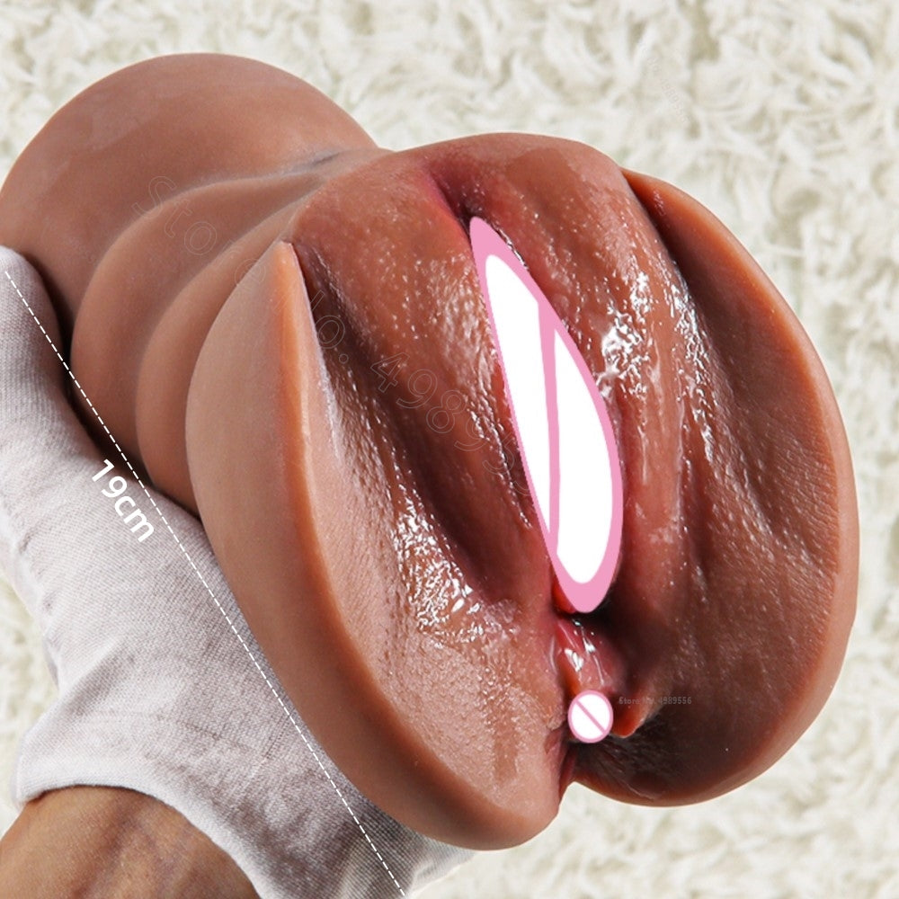 Chatte de poche vaginale réaliste - Massage du pénis en silicone Masturbateur masculin Sex Toys