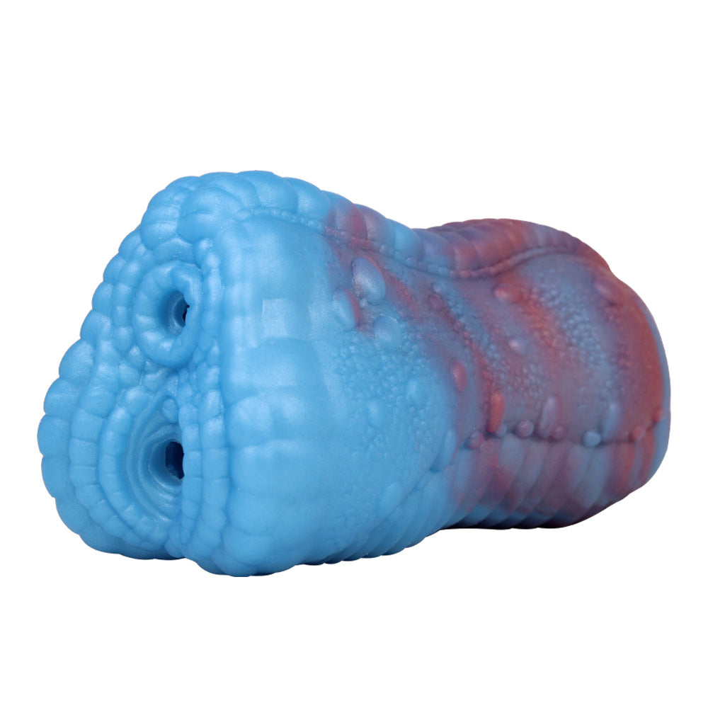 Colorful Monster Pussy Penis Masturbation Sex Toys for Men - Fantasy Vaginal Oral Sex Orgasm