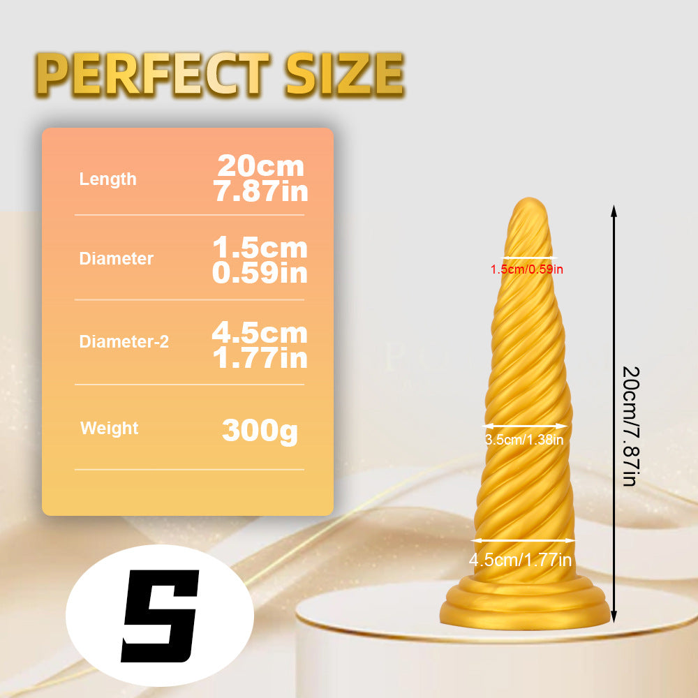 Fantasy Fist Analdildo Butt Plug - Exotischer Monsterdildo Vaginaler Prostatamassager aus Silikon