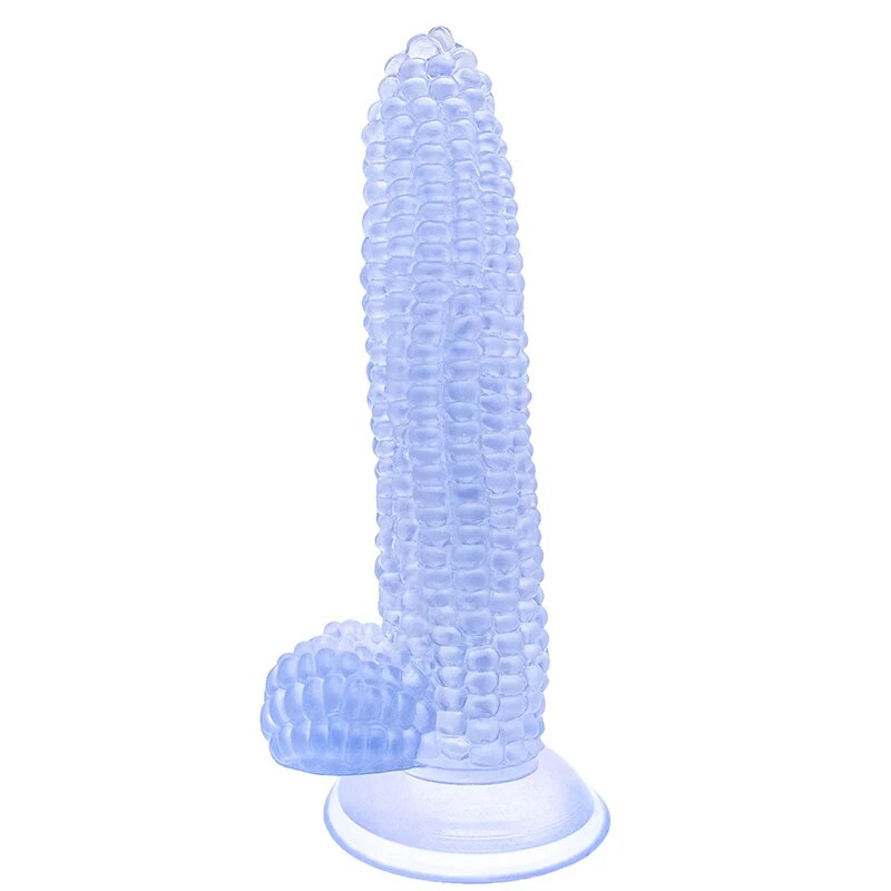 Fantasy Anal Dildo Butt Plug - Exotic Realistic Corn Dildo Silicone Anal Sex Toys