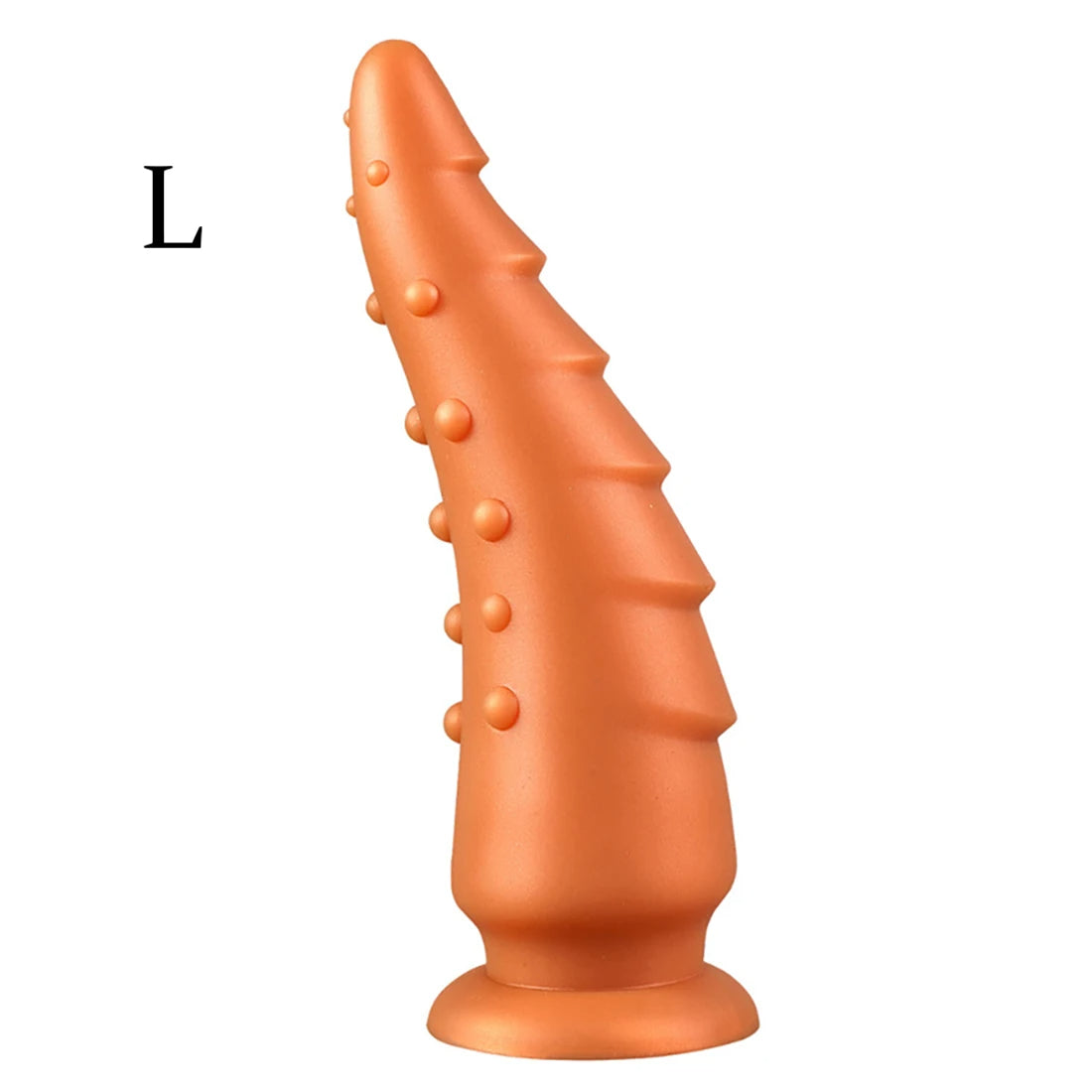 Big Monster Dildo Anal Plug - Realistic Gold Knotted Dildos Silicone Tentacle Anal Toys