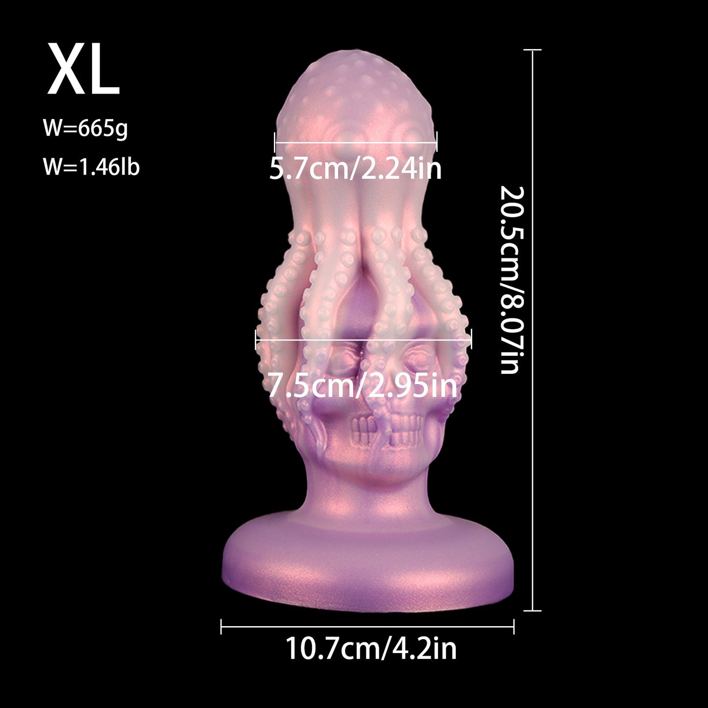 Plug anal de gode de tentacule de poulpe - Monsterdildo Silicone Vagianl Stimulateur Anal Sex Toy