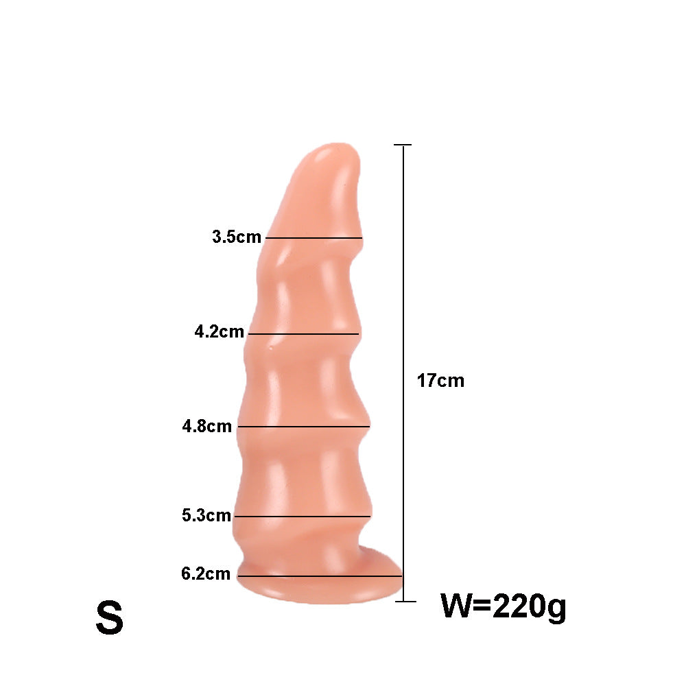 Gode anal ondulé exotique Butt Plug - Godes à ventouse Dilatateur anal vaginal Sex Toys Shop