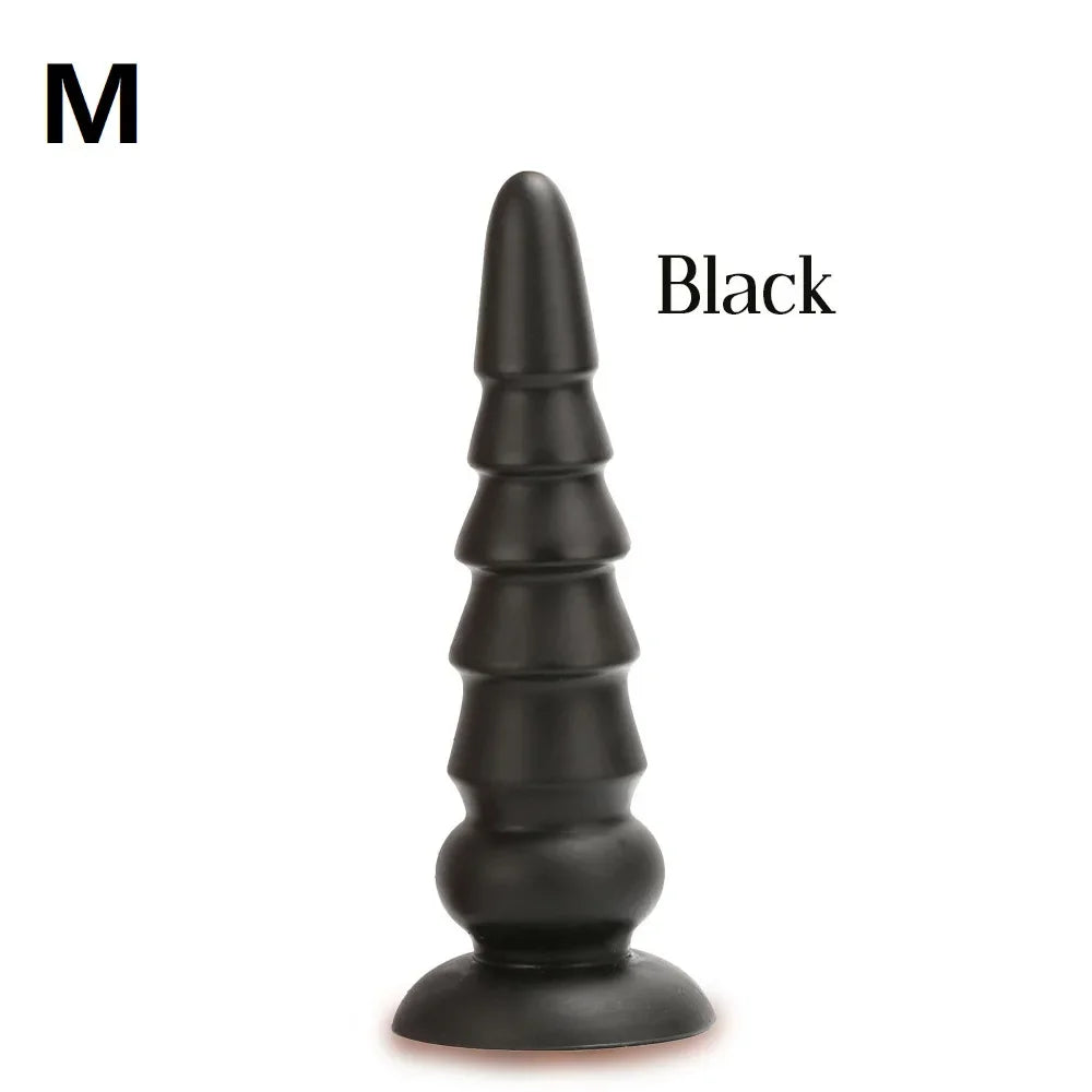 Analdildo aus Silikon – Exotischer konischer Analdilatator, G-Punkt-Prostatamassagegerät