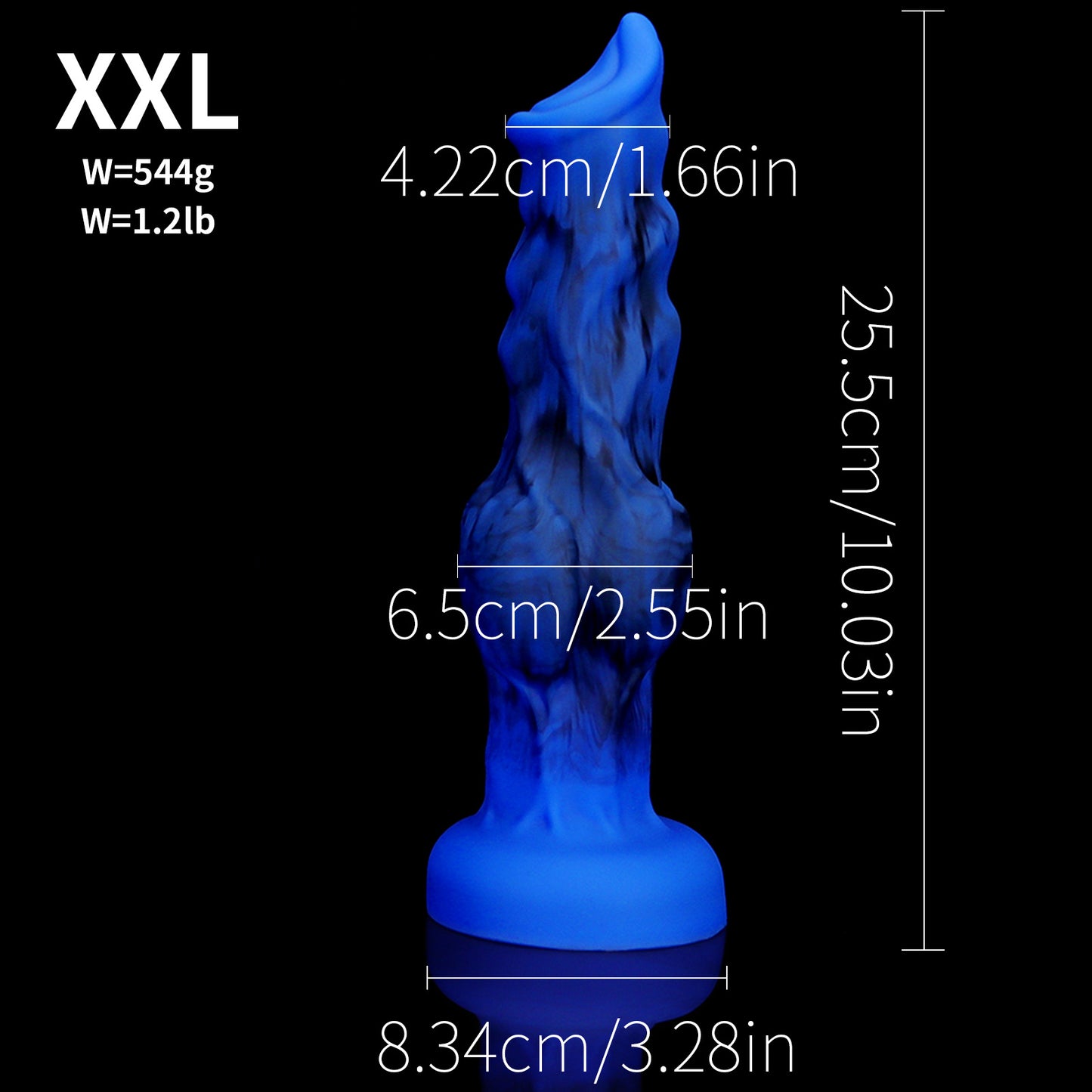 Plug anal godes animaux loup - Gode anal vaginal réaliste Monsterdildo SexToy Store