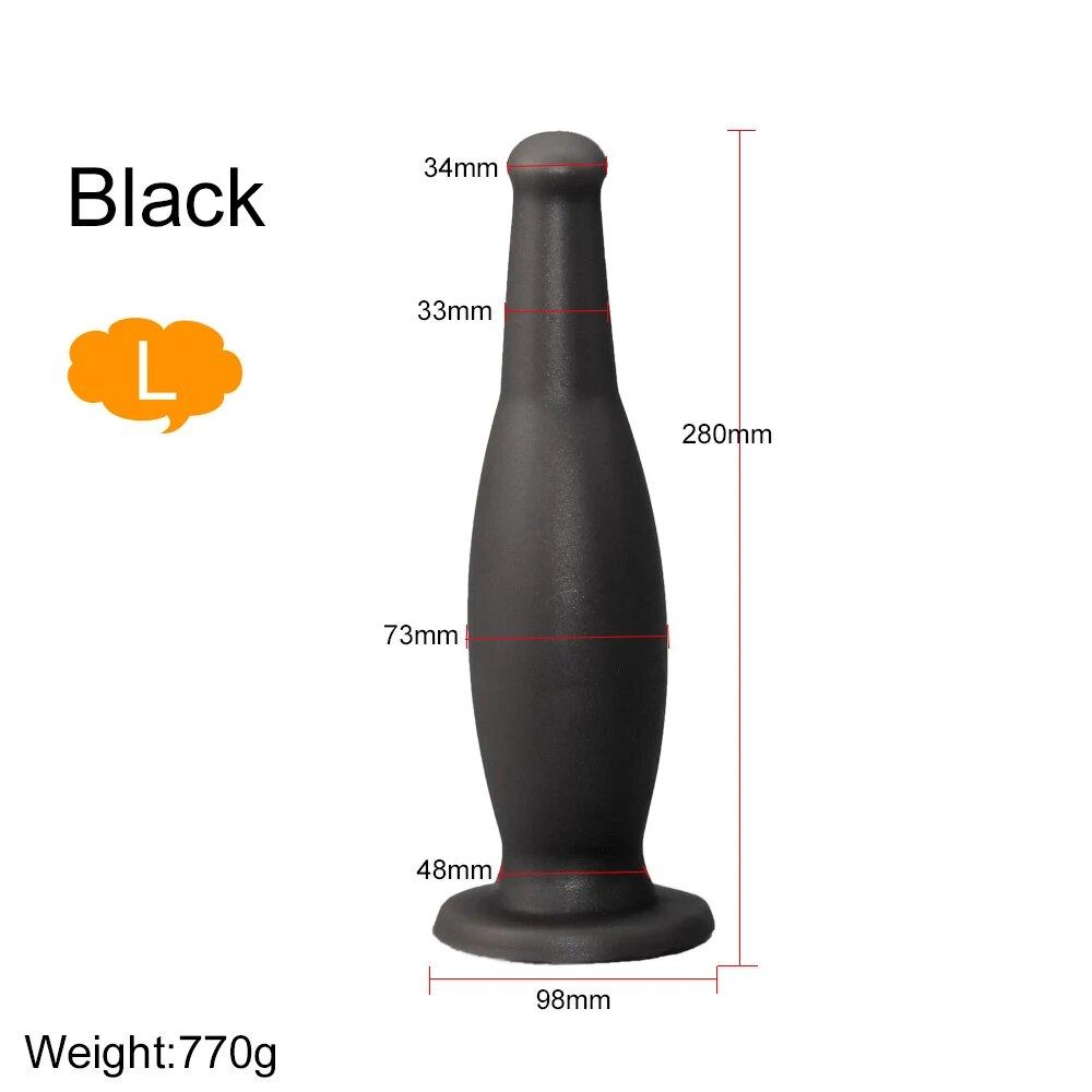 Silicone gros gode Anal godemichet Anal-énorme dilatateur Anal expanseur vagin Anal Sex Toys