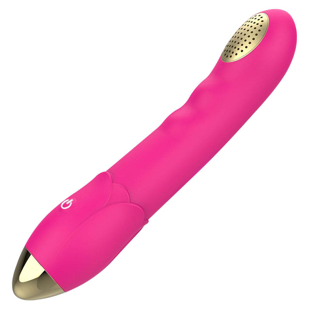 Vibrierender Dildo G-Punkt-Vibrator - Vaginalmassagegerät für die Dusche Sexspielzeug mit Doppelfunktion für Frauen