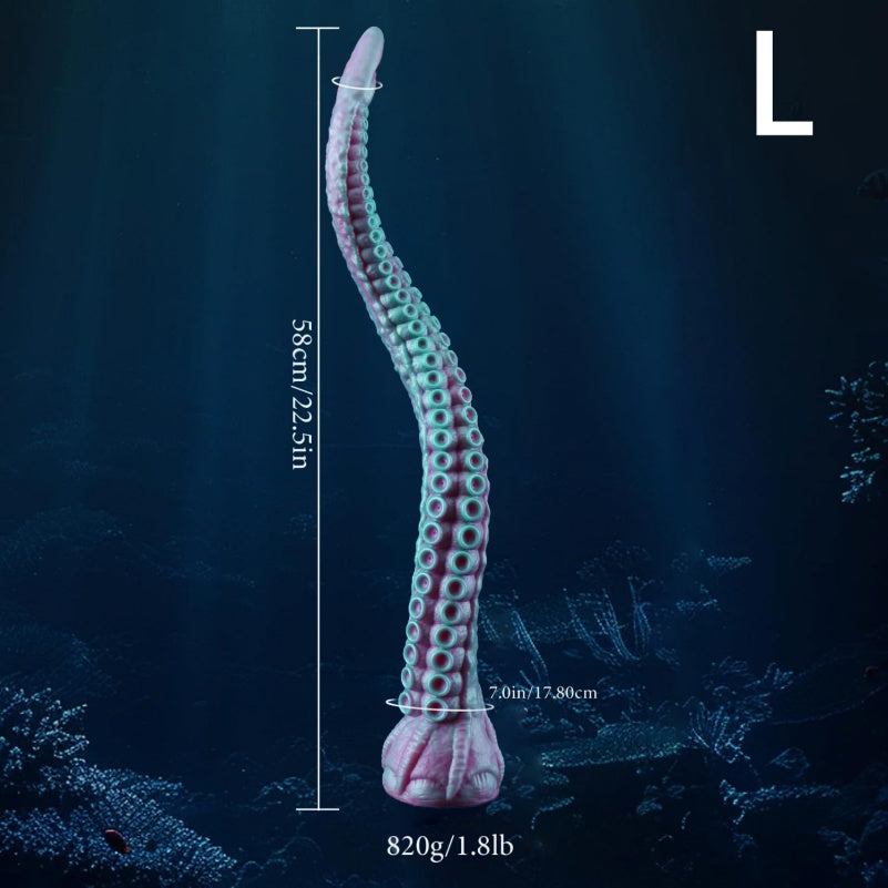 Fantasy Octopus Tentacle Anal Dildo Plug – Vaginal Expansion Masturbation Tool for Women