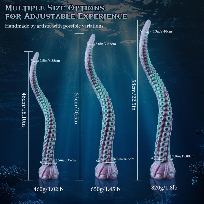 Fantasy Octopus Tentacle Anal Dildo Plug – Vaginal Expansion Masturbation Tool for Women