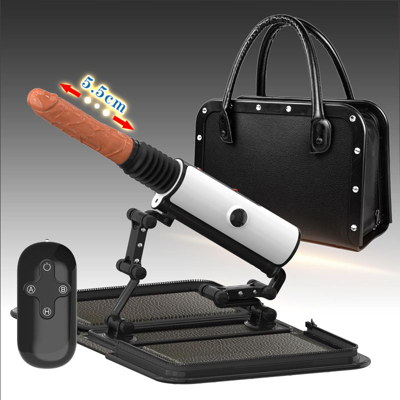 Machine sexuelle portable - Gode vibrant télécommandé, puissant masturbateur pour adultes