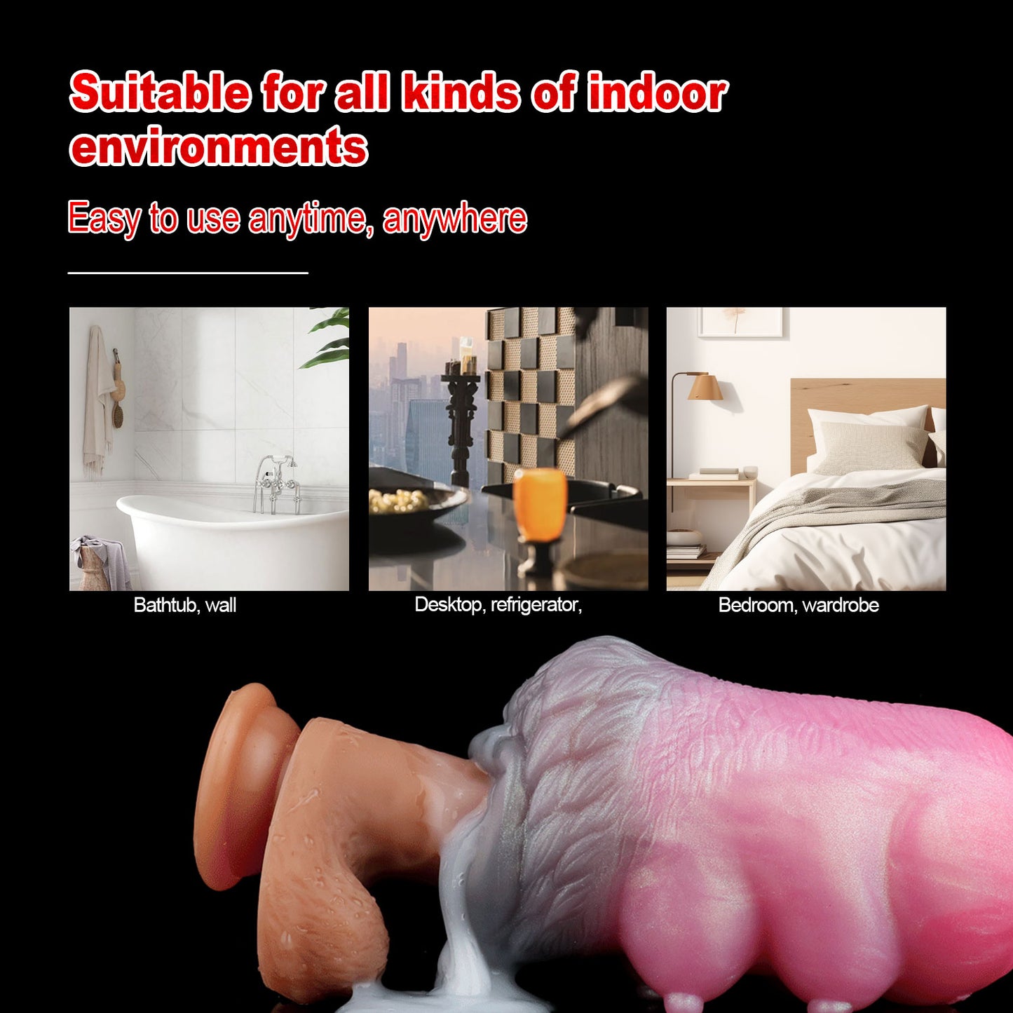 Wolf Beauty Pocket Pussy Male Masturbator - Fantasy Silicone Penis Blowjob Sex Toys for Men