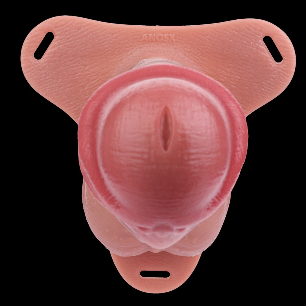 Penis Enlargement Realistic Silicone Cock Sleeve - Male Strap-On Ejaculation Delay Toys