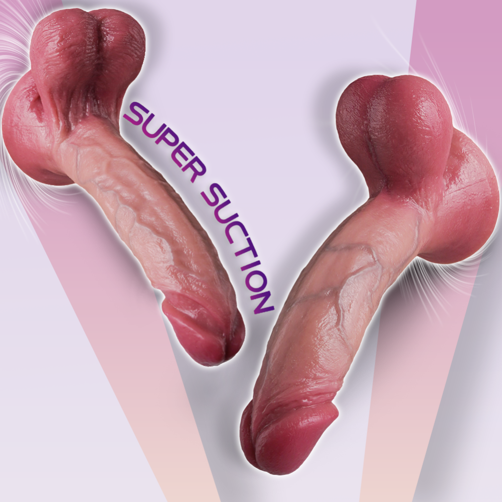 Insertable Realistic Flesh Silicone Dildo – Vaginal G-Spot Stimulation Toy for Women