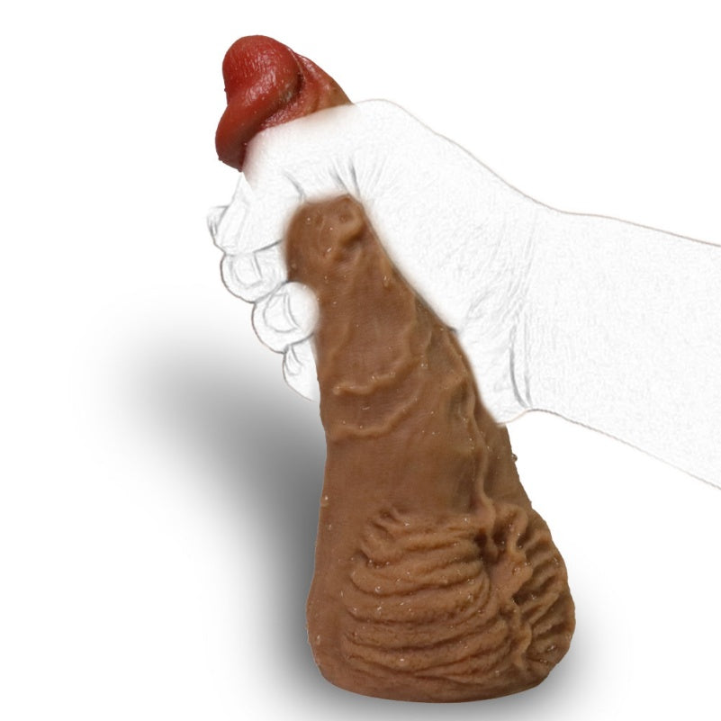 Realistischer Dildo zum Reiten, Anal-Buttplug – lebensechtes Vaginal-Sexspielzeug aus Silikon für Frauen