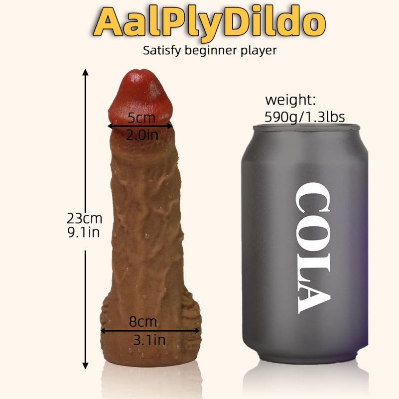 Realistischer Dildo zum Reiten, Anal-Buttplug – lebensechtes Vaginal-Sexspielzeug aus Silikon für Frauen