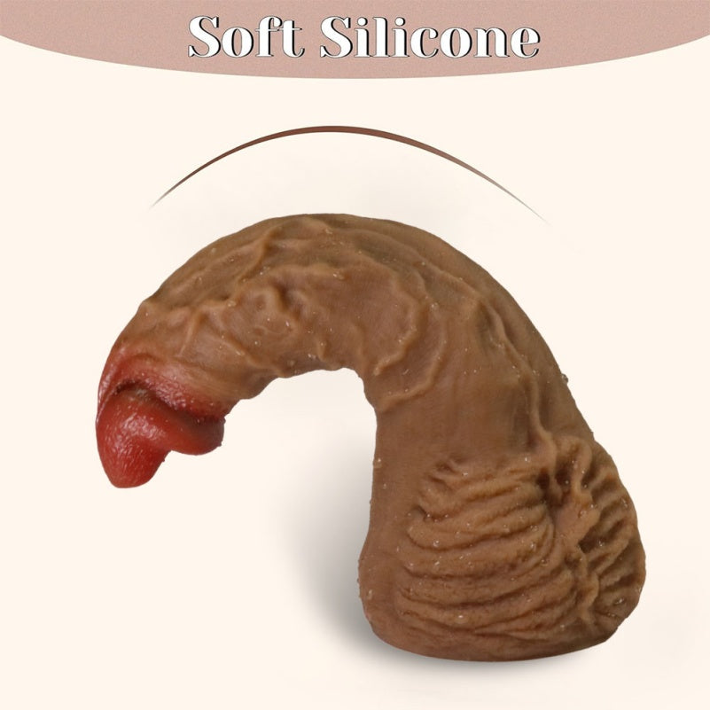 Realistischer Dildo zum Reiten, Anal-Buttplug – lebensechtes Vaginal-Sexspielzeug aus Silikon für Frauen