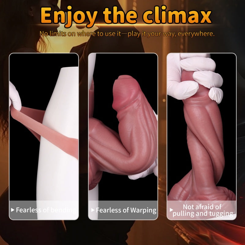 Simulation Wearable Penis Sleeve - Enhancement for Erectile Weakness Enlargement
