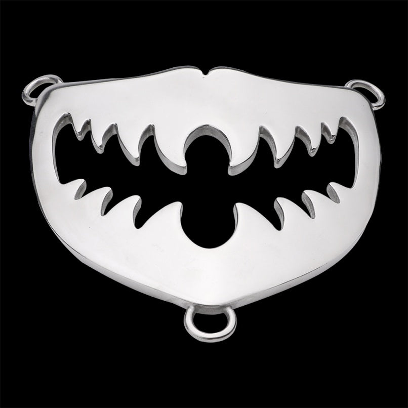 Kink Strapon Crotchless Panties Bondage Set – Metal Chain Friction Clit Stimulator Toy
