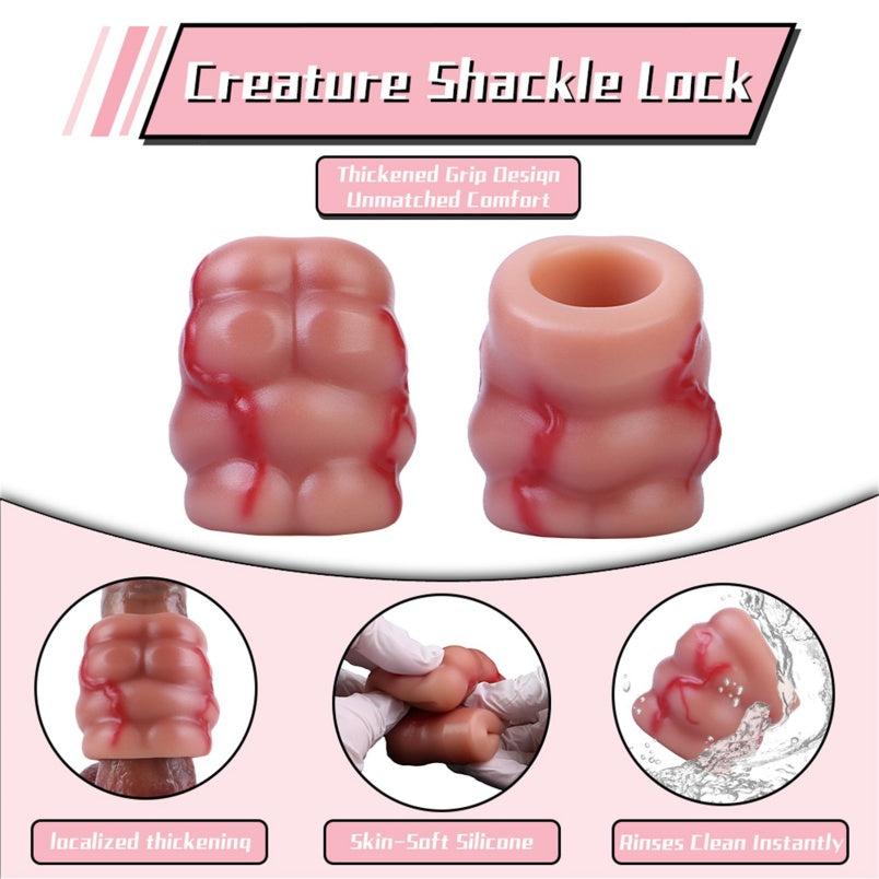 Horsedildo Fantasy Cockring – Power Muscle Penis Extender Sexspielzeug für Männer, schwule Paare
