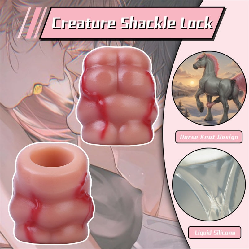 Horsedildo Fantasy Cockring – Power Muscle Penis Extender Sexspielzeug für Männer, schwule Paare