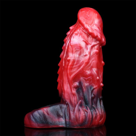 Dragondildo Vibrating Cock Sleeve - Fantasy Penis Sheath Extension Sex Toys for Men