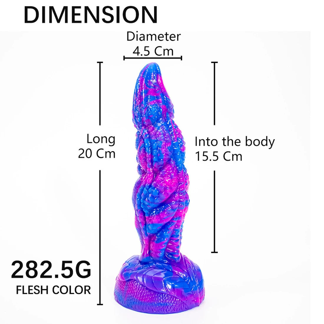 Gode monstre réaliste - Gros gode anal exotique Dilatateur G Spot Massage de la prostate Traite