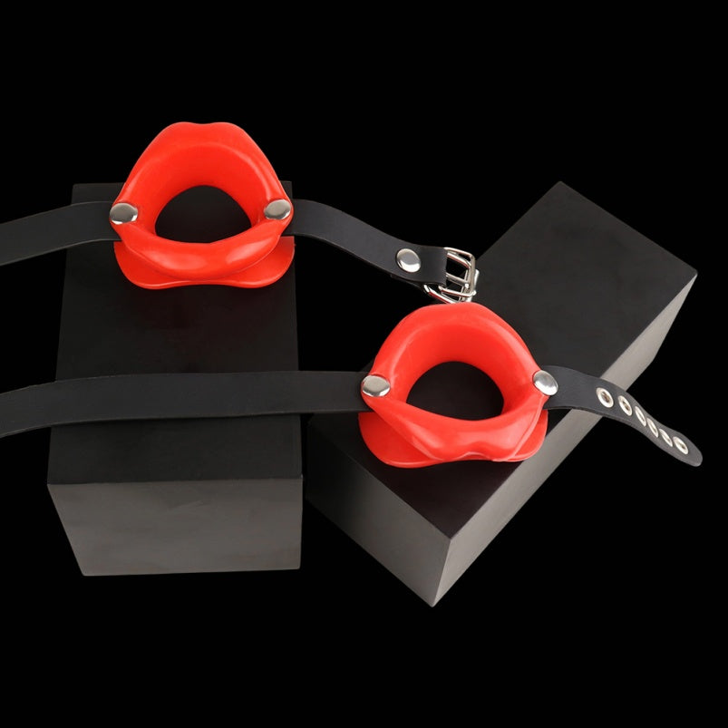 Pinces à tétons en forme de lèvres pour jeux de bondage et de sexe coquin – Sangle pour femme, jouets BDSM pour stimulation sexuelle