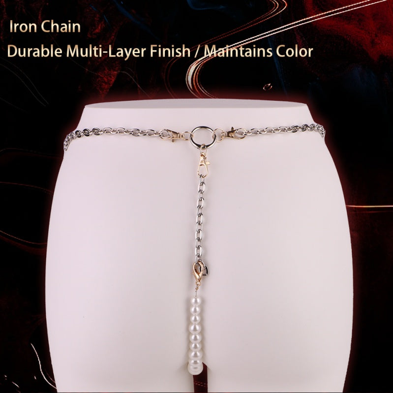 Metal Strapon Crotchless Panties – Breeding Kink Sex & Bettie Bondage BDSM Foreplay Toy