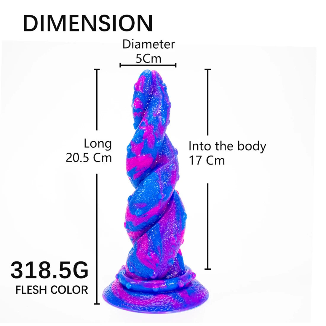 Gode monstre réaliste - Gros gode anal exotique Dilatateur G Spot Massage de la prostate Traite
