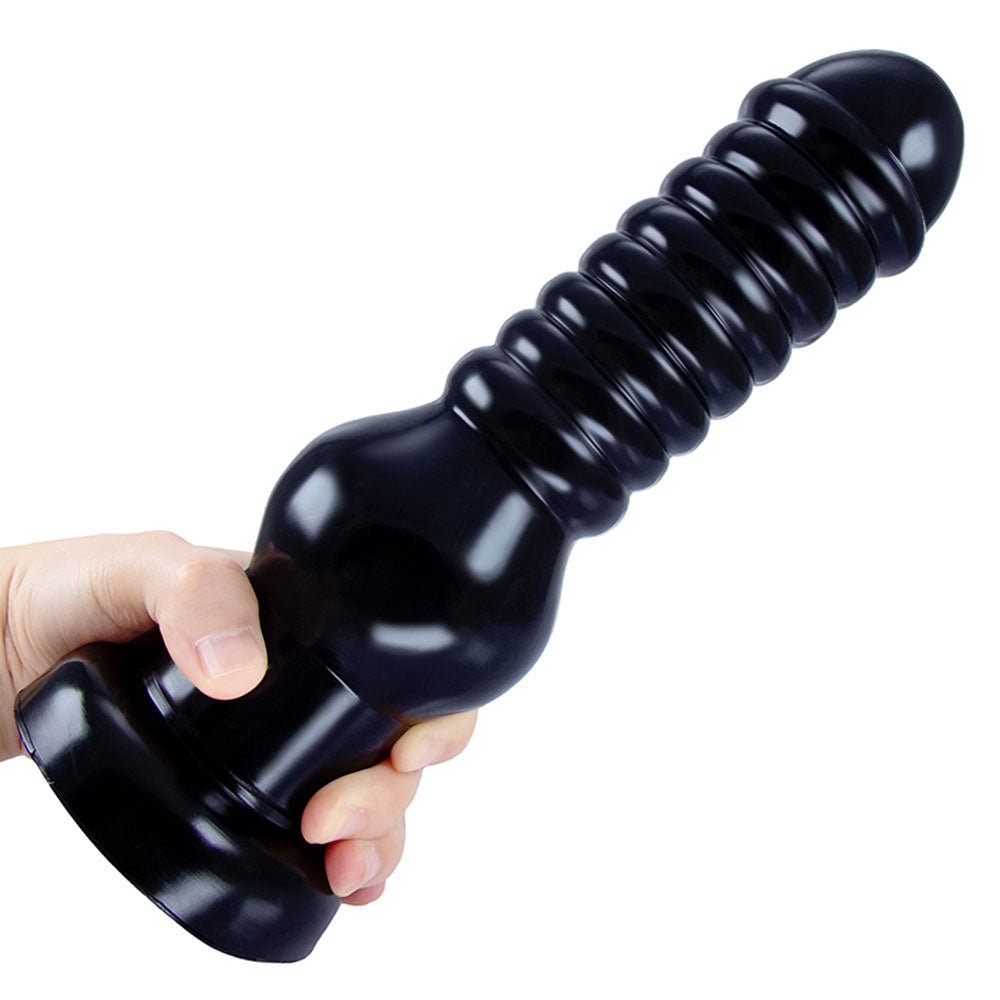 Godemiché anal surdimensionné en silicone souple avec ventouse pour homme et femme