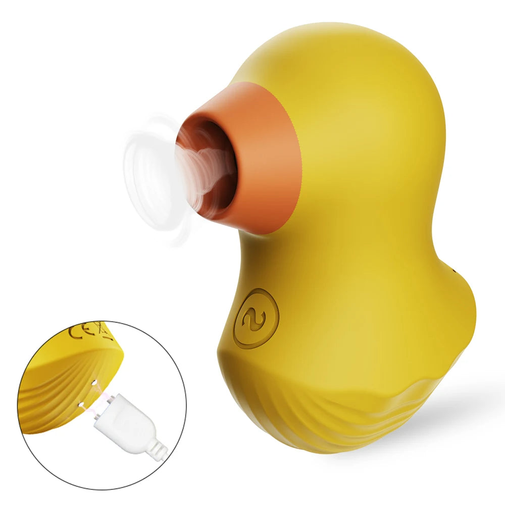 Clitoral Sucking Oral Sex Women Masturbator - Portable Yellow Duck Cli Domlust Clitoral Sucking Oral Sex Women Masturbator - Portable Yellow Duck Cli Domlust