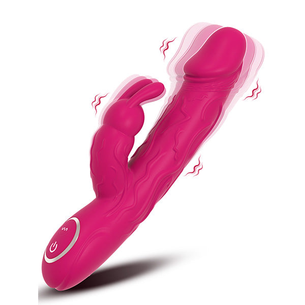 Vibromasseur gode lapin-stimulateur clitoridien raliste Glan G Spot j Domlust Vibromasseur gode lapin-stimulateur clitoridien raliste Glan G Spot j Domlust