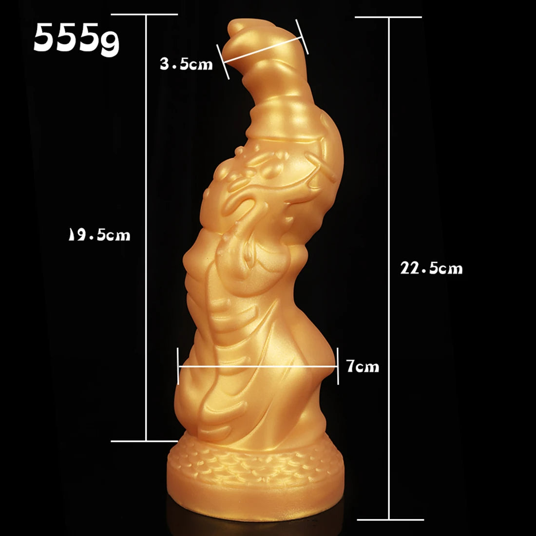 Big Giant Monster Dildo - Golden Dragondildo Alien Sex Toys for Women Masturbation