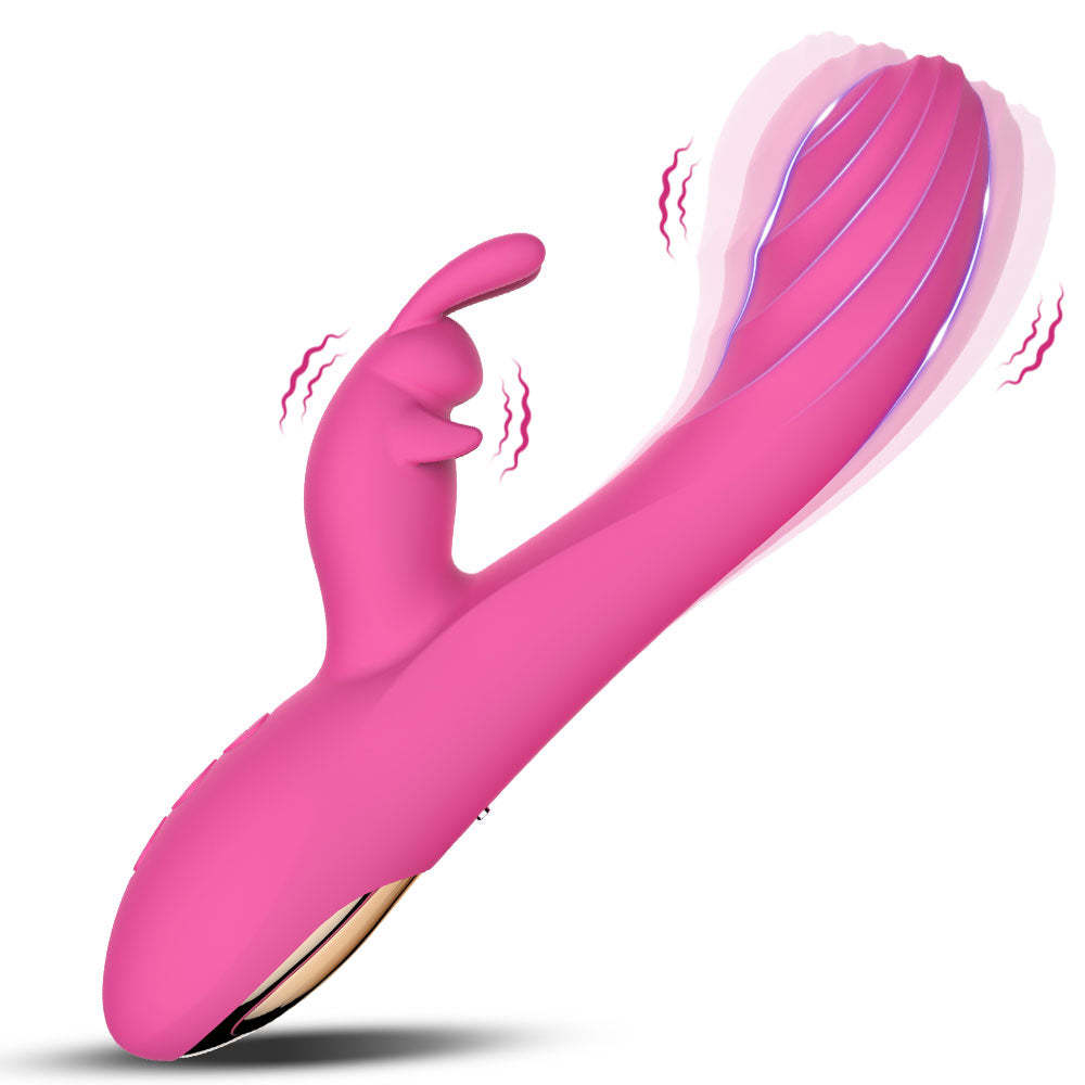 Kaninchen-Klitorisklemmen, G-Punkt-Vibrator – vibrierender Analdildo, weibliches Sexspielzeug