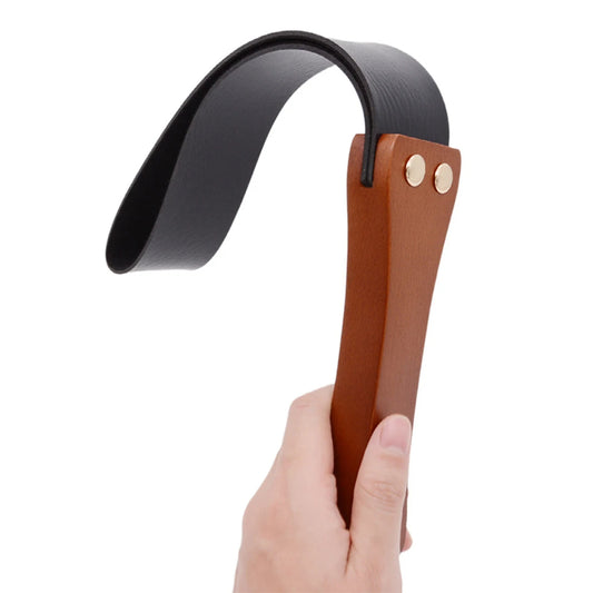 Exotic Leather Slap Pat Spanking Paddle - Best BDSM Whip Flirt Clap Couple Sex Toys